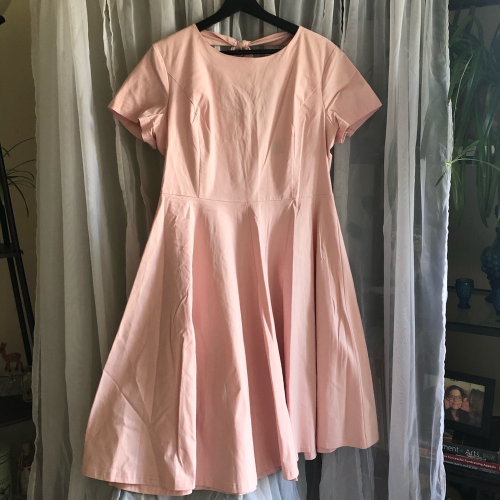 Pink 1950s Pin-up Dress!
